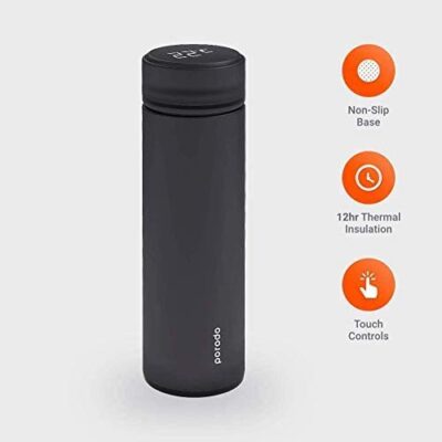 Porodo Smart Water Bottle With Temperature Indicator 500ML