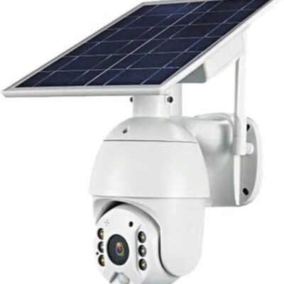 SMARTVISION 5MP 4G Sim Card QHD Solar Outdoor Surveillance Camera,360 Degree Pan/Tilt Rotation