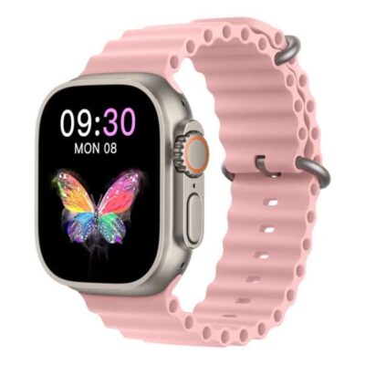 Telzeal Germany TC8 Ultra Mini Smart watch With Two Set Strap and Wireless Charger Ladies